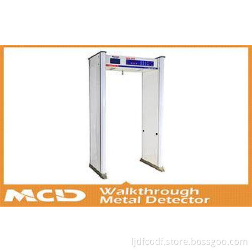 Professional Door Frame Metal Detector 10 Zones Explosive D